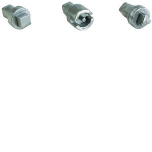 Insert serrure triangle 8mm - ENVELOPPES  HAGER FZ515