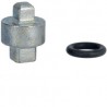 Insert serrure carré 8X8mm - ENVELOPPES HAGER FZ517