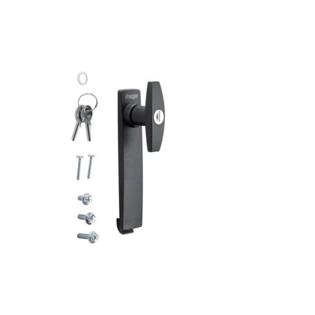 Bouton verrou clé 455 IP5-6 - ENVELOPPES HAGER FZ527
