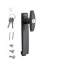 Bouton verrou clé 455 IP5-6 - ENVELOPPES HAGER FZ527