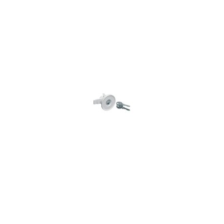 Bouton verrou clé 1242E - ENVELOPPES HAGER FZ597N