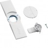 Loquet plastique de rechange - ENVELOPPES HAGER FZ598N