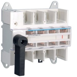Inter coupure visible 4P 125A - APPAREILLAGE DE TETE HAGER HA406N