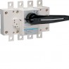 Inter coupure appar 4P 160A - APPAREILLAGE DE TETE HAGER HA452