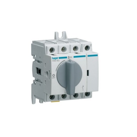 Inter coupure appar 4P 32A - APPAREILLAGE DE TETE  HAGER HAB403