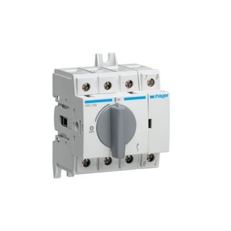 Inter coupure appar 4P 80A - APPAREILLAGE DE TETE  HAGER HAC408