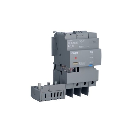 Bloc dif x160 3P 125A Idn fixe - APPAREILLAGE DE TETE  HAGER HBA127H