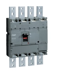Inter h1000 4P 800A fixe - APPAREILLAGE DE TETE  HAGER HCE801H