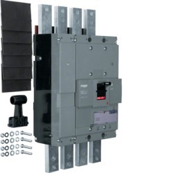 Inter h1600 4P 1600A fixe - APPAREILLAGE DE TETE HAGER HCF991H