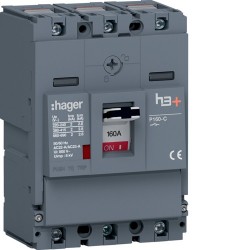 Inter h3+P160 SW 3x160A - APPAREILLAGE DE TETE HAGER HCS160AC