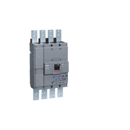 Disj.h1600 4P 70kA 1250A LSI f - APPAREILLAGE DE TETE HAGER HEF981H