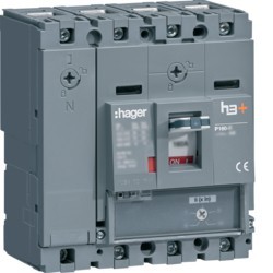 Disj.h3+P160 MAG 4x25A 70kA - APPAREILLAGE DE TETE HAGER HES026BC