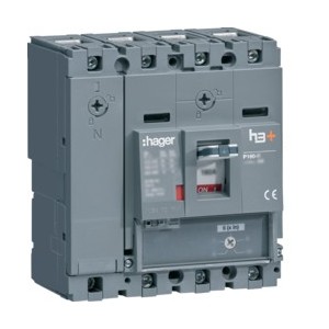 Disj.h3+P160 MAG 4x63A 70kA - APPAREILLAGE DE TETE  HAGER HES064BC