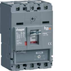 Disj.h3+P160 MAG 3x160A 70kA - APPAREILLAGE DE TETE HAGER HES160BC