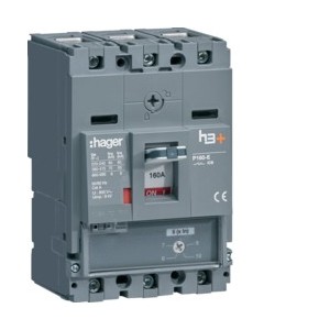 Disj.h3+P160 MAG 3x160A 70kA - APPAREILLAGE DE TETE  HAGER HES160BC