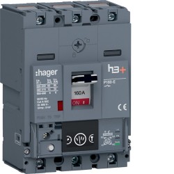 Disj.h3+P160 Ener 3x160A 70kA - APPAREILLAGE DE TETE HAGER HES160NC