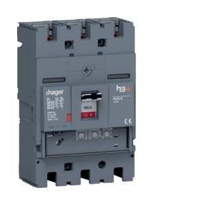 Disj.h3+P250 LSNI 3x160A 70kA - APPAREILLAGE DE TETE  HAGER HET160GR