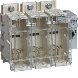 Inter fus. 3P - 400 A - T2 - APPAREILLAGE DE TETE HAGER HFD340
