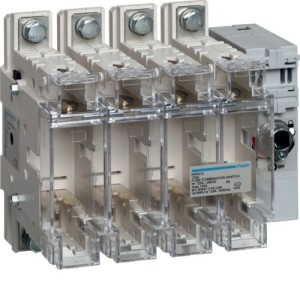 Inter fus. 4P - 125 A -T00 - APPAREILLAGE DE TETE  HAGER HFD412