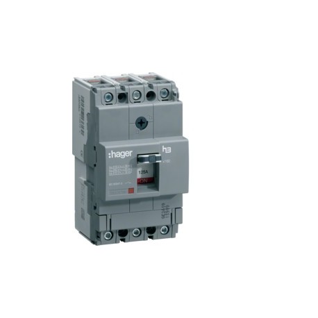 Disj.x160 3P 25kA 40A - APPAREILLAGE DE TETE HAGER HHA040H