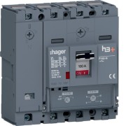 Disj.h3+P160 TM 4x100A 25kA - APPAREILLAGE DE TETE  HAGER HHS101DC