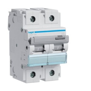 Disj.2P 15kA B-125A 3m - DISJONCTEURS MULTI.  HAGER HMB299