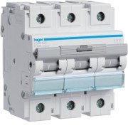 Disj.3P 15kA B-100A 4.5m - DISJONCTEURS MULTI.  HAGER HMB390