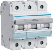 Disj.3P 15kA B-125A 4.5m - DISJONCTEURS MULTI.  HAGER HMB399