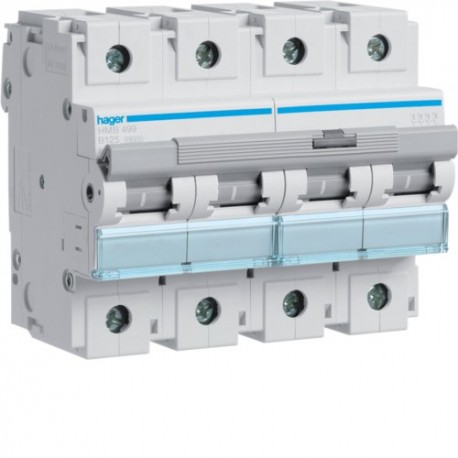 Disj.4P 15kA B-125A 6m - DISJONCTEURS MULTI.  HAGER HMB499