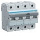 Disj.4P 15kA C-80A 6m - DISJONCTEURS MULTI. HAGER HMC480