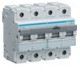 Disj.4P 15kA C-100A 6m - DISJONCTEURS MULTI. HAGER HMC490