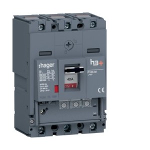 Disj.h3+P160 LSNI 3x40A 50kA - APPAREILLAGE DE TETE  HAGER HMS040GC