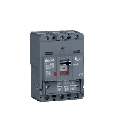 Disj.h3+P160 LSI 3x40A 50kA - APPAREILLAGE DE TETE  HAGER HMS040JC