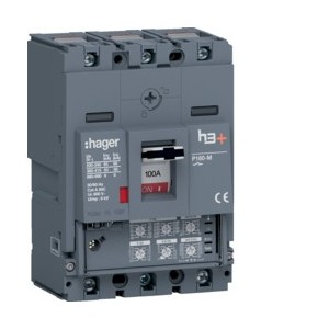 Disj.h3+P160 LSI 3x100A 50kA - APPAREILLAGE DE TETE  HAGER HMS100JC