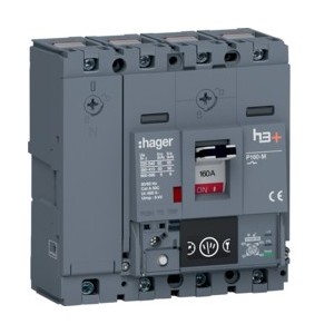 Disj.h3+P160 Ener 4x160A 50kA - APPAREILLAGE DE TETE  HAGER HMS161NC