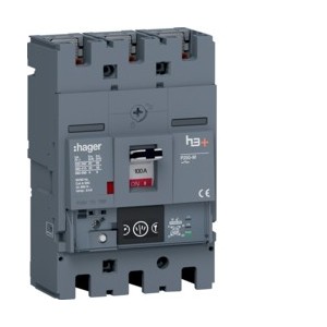 Disj.h3+P250 Ener 3x100A 50kA - APPAREILLAGE DE TETE  HAGER HMT100NR