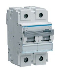 Disj.2P 50kA C-25A 3m - DISJONCTEURS MULTI.  HAGER HMX225