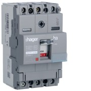 Disj.x160 3P 40kA 40A mag fixe - APPAREILLAGE DE TETE  HAGER HNA040M