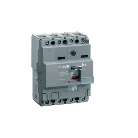 Disj.x160 4P 40kA 160A - APPAREILLAGE DE TETE  HAGER HNA161H