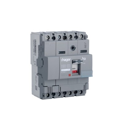 Disj.x160 4P 40kA 160A mag fix - APPAREILLAGE DE TETE  HAGER HNA161M