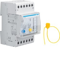 Relais dif 0.03-10A temp 50% l - APPAREILLAGE DE TETE HAGER HR520