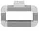 Tore rect 200X500 relais HR - APPAREILLAGE DE TETE HAGER HR833