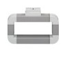 Tore rect 200X500 relais HR - APPAREILLAGE DE TETE HAGER HR833