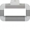 Tore rect 200X500 relais HR - APPAREILLAGE DE TETE HAGER HR833