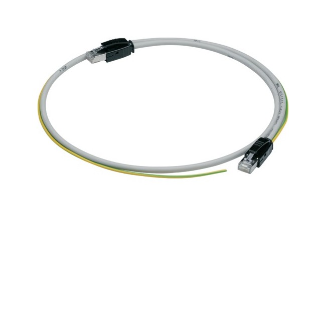 Câble Modbus 2xRJ45+terre 5 m - APPAREILLAGE DE TETE  HAGER HTG474H