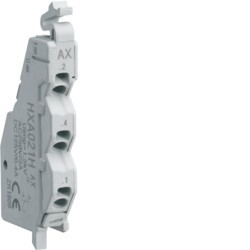 CA x160-x250 1NO+1NC 250VAC - APPAREILLAGE DE TETE HAGER HXA021H