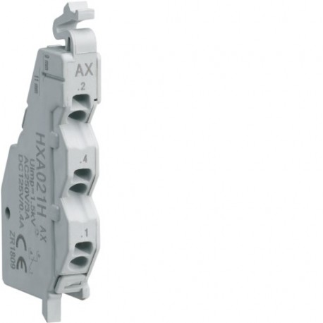 CA x160-x250 1NO+1NC 250VAC - APPAREILLAGE DE TETE  HAGER HXA021H