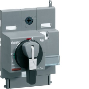 Commande rotative directe x160 - APPAREILLAGE DE TETE  HAGER HXA030H