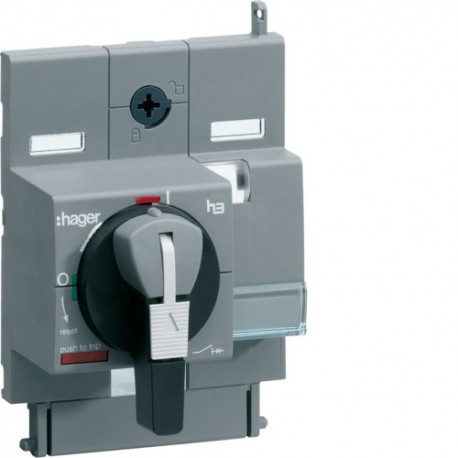 Commande rotative directe x160 - APPAREILLAGE DE TETE  HAGER HXA030H