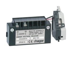 BMT ret.x160-x250 24V DC - APPAREILLAGE DE TETE  HAGER HXA051H